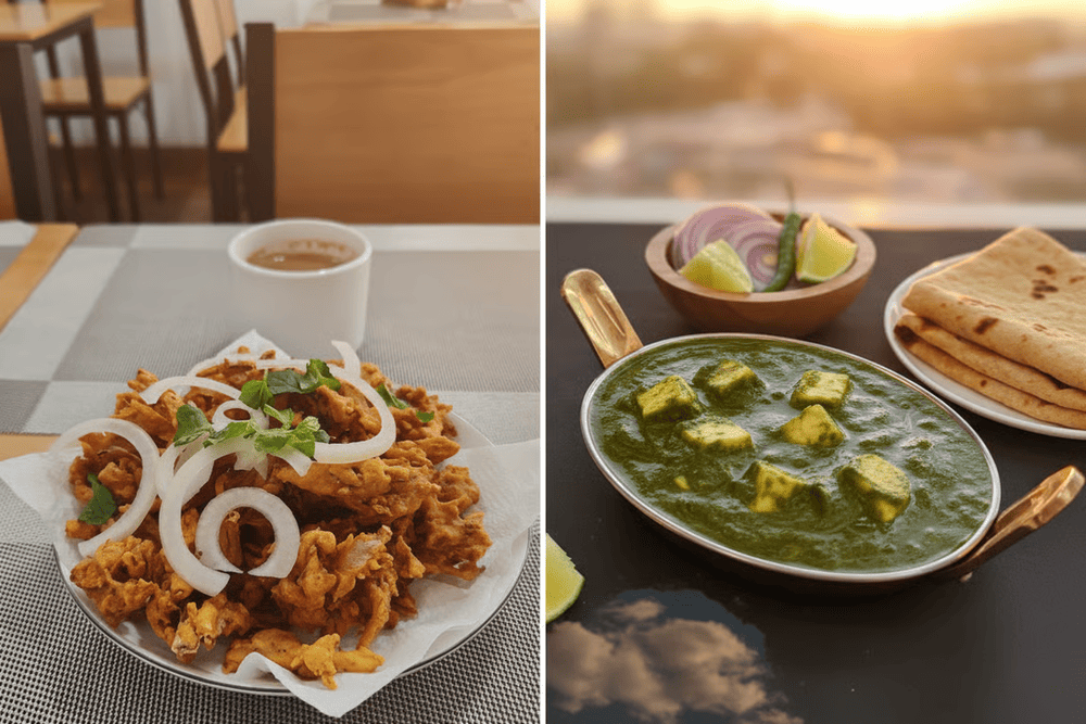 Mom’s Indian Cuisine serves traditional foods, including the special green curry